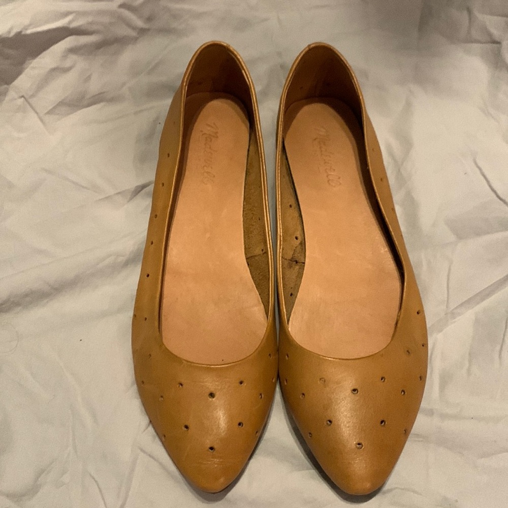 Madewell Tan Flats